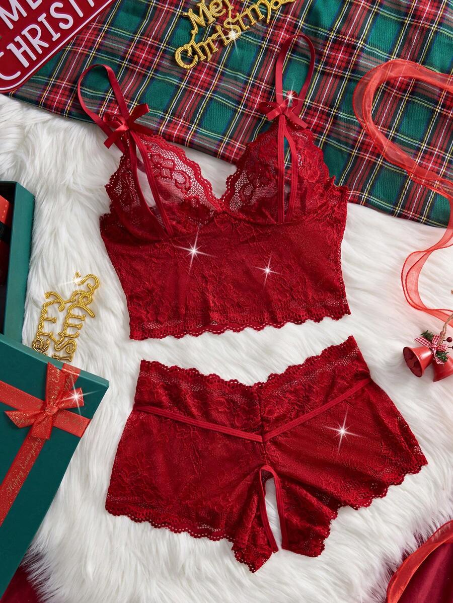 New Flower Lace Sexy Sexy Lingerie Suit Open Crotch Demulted Free Temptation Sexy Underwear For