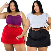 KIT 2 PRETO/VERMELHO