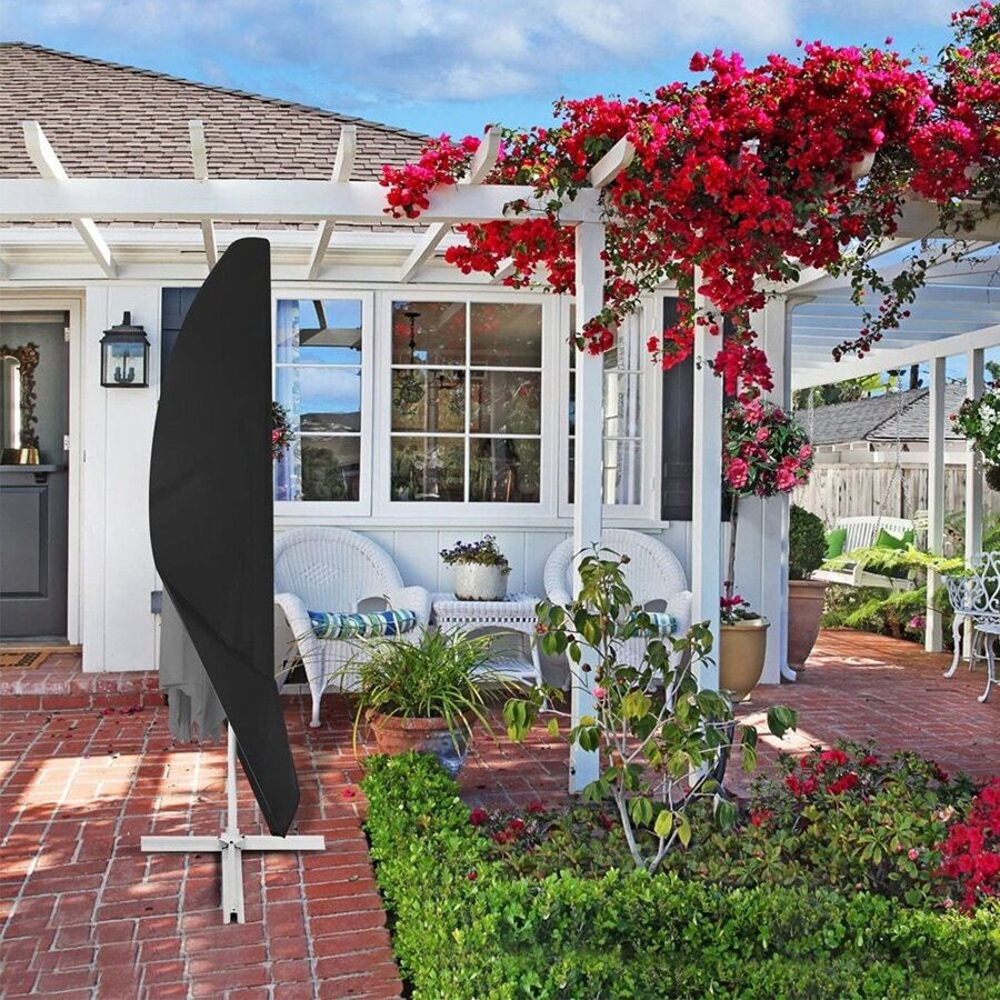 Housse de protection parasol, résistante aux intempéries, anti-UV et anti-neige