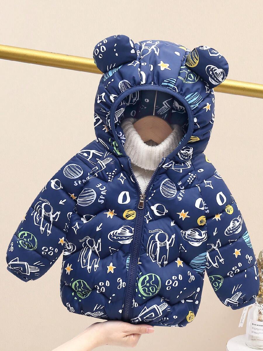Kids Padded Jacket, Unisex Children Warm Winter Coat, Parka Outerwear For Boys And Girls, Infant & Toddler, Autumn/Winter