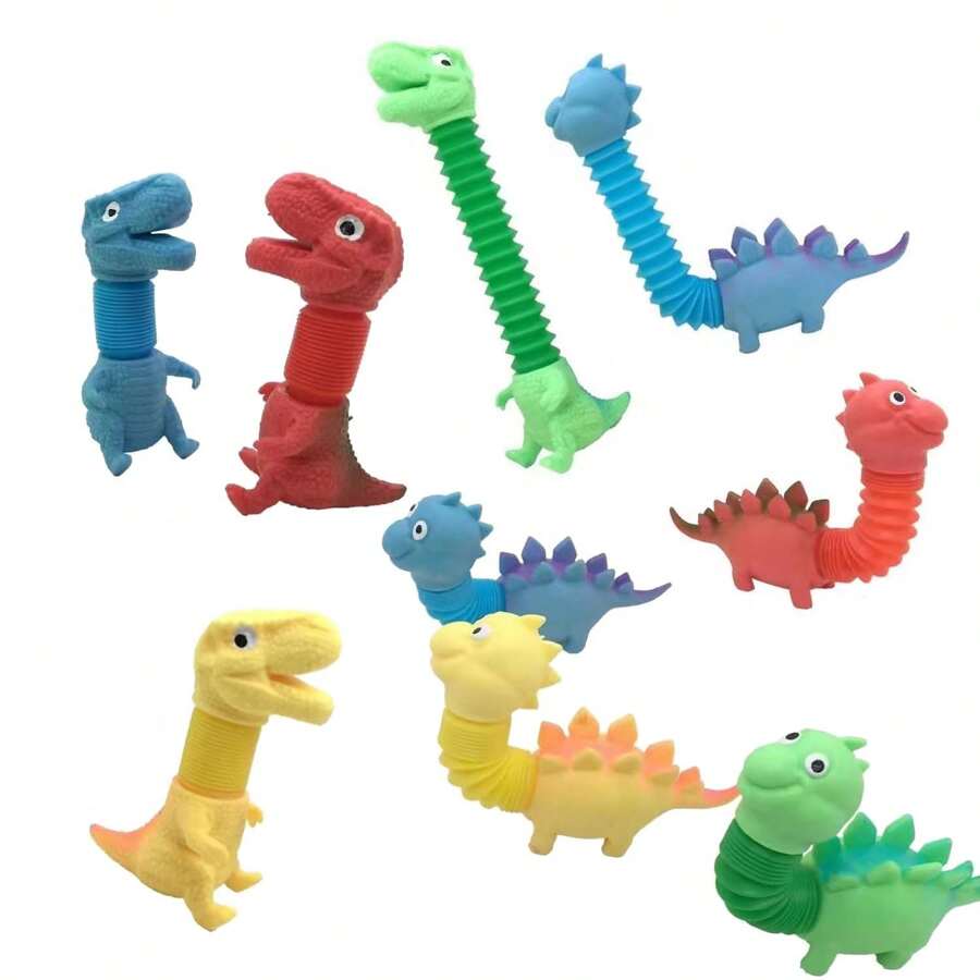Neue Mode Fidget Röhren Spielzeuge, sensorische Fidget Röhren Spielzeuge, geeignet für Jungen und Mädchen, einzigartige Dinosaurier Röhren Spielzeuge, Reisespielzeug, hilft Stress und Angst zu reduzieren, Geschenke für Klassenzimmer und Party, Party Spielzeug für Kinder, Spielzeug für Jungen, Spielzeug für Mädchen, Spielzeug, Kinderspielzeug, Spielzeug für Jungs