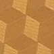 patrón hexagonal dorado
