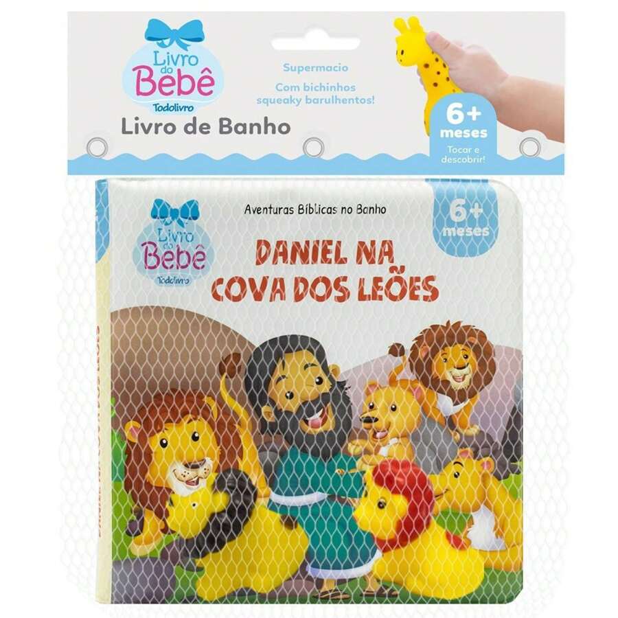 Aventuras Bíblicas no Banho: Daniel na Cova dos Leões