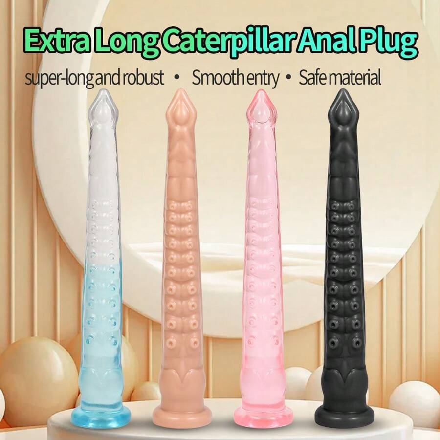 Plug Anal Grande De 31cm Ventosa De Polvo Brinquedo Sexual Anal Para Casal Plugue Anal