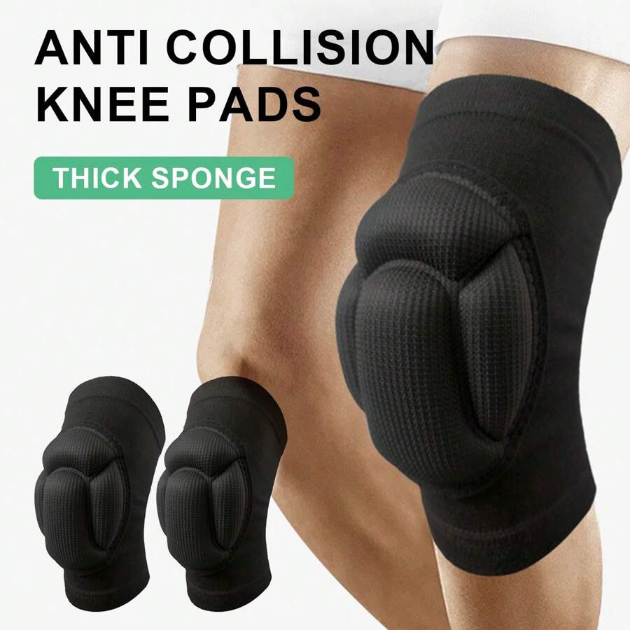 2pcs/1pc Knee Pad, Elbow Pad, EVA Tortoise Shell, Anti-Collision, Anti-Fall, Kneeling Work Protection, Thickened Labor Protection, Roller Skating, Skating And Worship