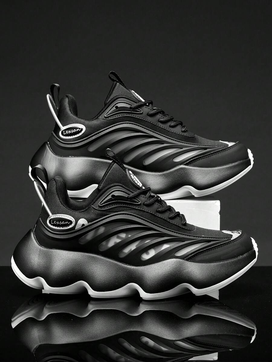 Baskets athlétiques pour hommes grande taille, Chaussures de course, Chaussures de fête, Chaussures décontractées, Chaussures d'extérieur, Baskets épaisses, Chaussures à plateforme, Chaussures de basket