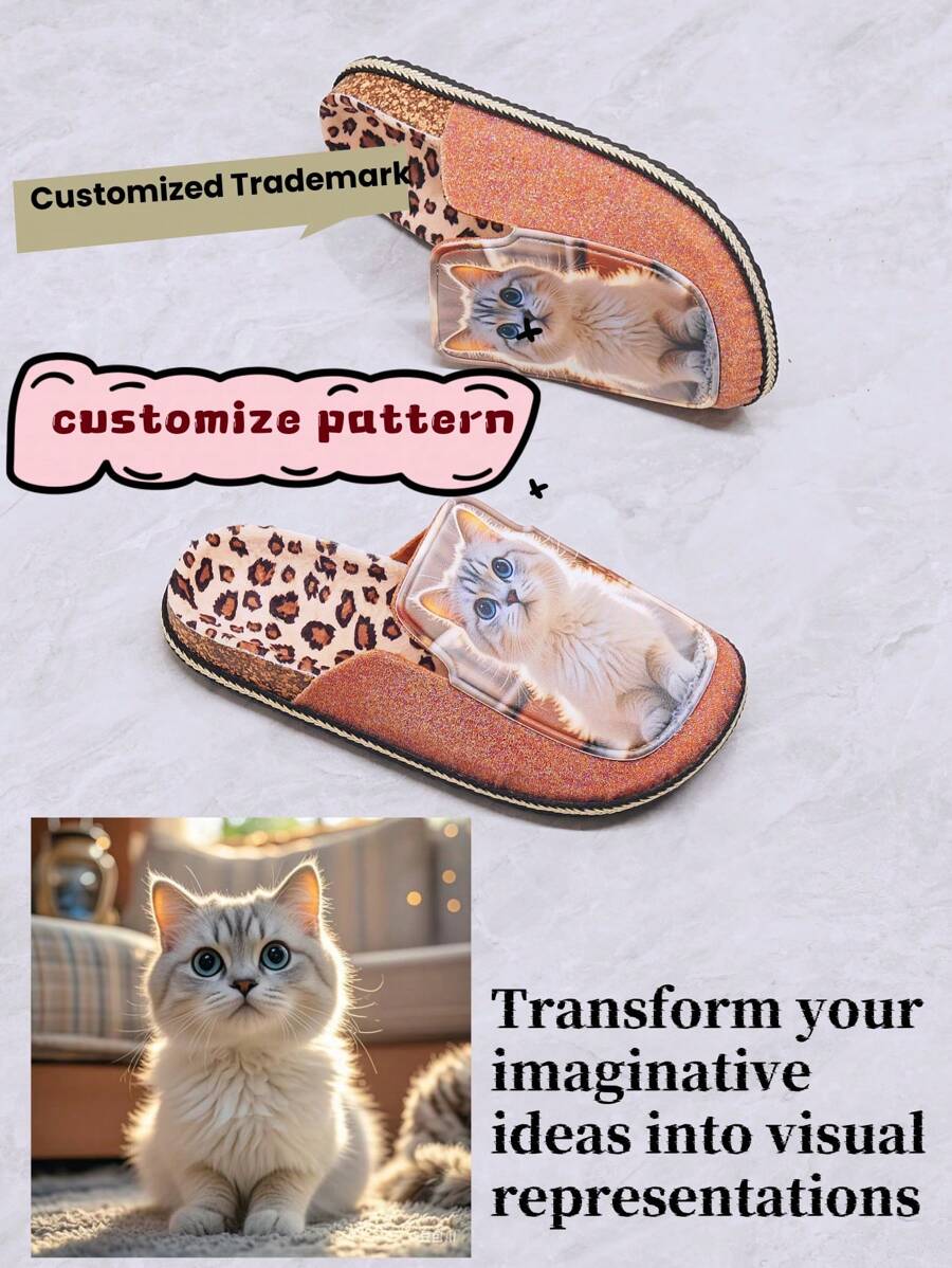 Chinelos personalizados, unissex, com estampa ou foto personalizada, adequados como presente de Halloween, para família, amigos, clientes, hotel/viagem/uso doméstico, inverno
