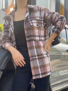 Brown and White