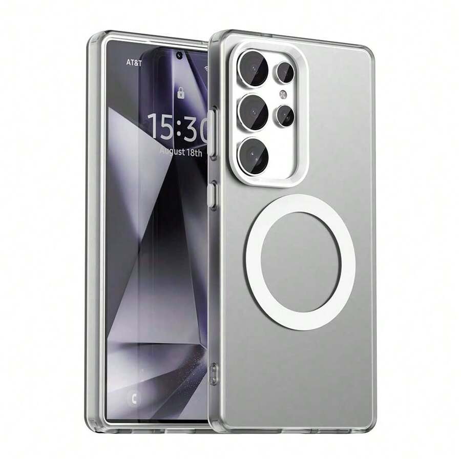 High Quality Compatible Magnetic Wireless Charging Phone Case Compatible With OPPO/Honor/Redmi/ Galaxy S25 Ultra, S25+, S25 EDGE, S24 Ultra, S24+, S24 FE, S23 Ultra, S23+, S23 FE, M55S, M55, M15, M05, F15, F14, F05, A56, A55, A36, A35, A26, A25, A16, A15, A06S, A06, A05S, A05 And Pixel, Redmi And Poco