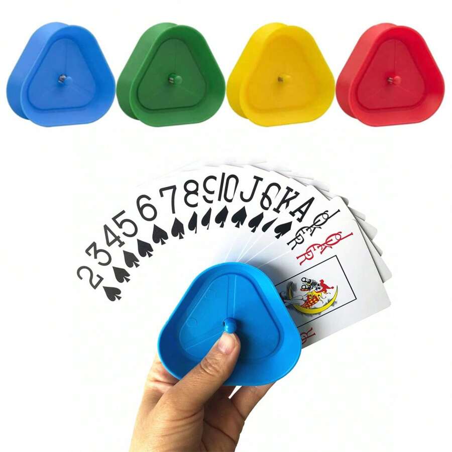 Soporte para juegos de cartas - Bandeja para cartas para manos pequeñas, soporte para cartas sin manos para juegos de cartas, fiestas de póquer, noches familiares de juegos de cartas, visita la Tienda Yuanhe,Cartas de Juego,Juegos de Mesa,Juegos de Cartas,Juegos con Soporte para Cartas,Manos Pequeñas,Alfombrilla para Juegos de Cartas