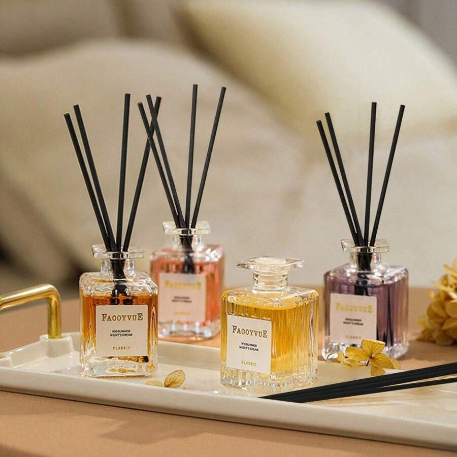 1 pièce Diffuseur d'aromathérapie de décoration romantique pour la maison, diffuseur de parfum de 50 ml pour la décoration de la maison, rafraîchisseur d'air pour le salon, couleur aléatoire