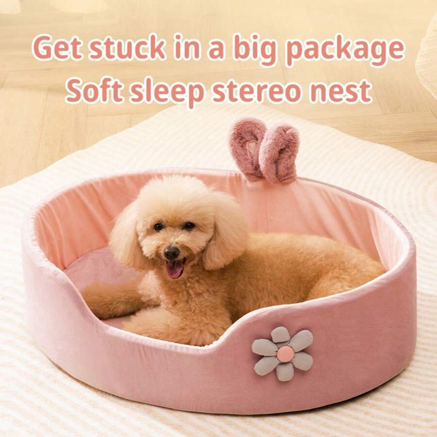 Cat Bed Dog Bed Suitable For All Seasons, Warm Bed In Winter, Removable And Washable Pet Mat
