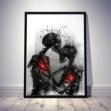 negro rojo