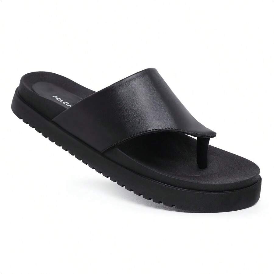 Sandália Feminina Falcucci Rasteirinha Chinelo de Dedo Macio Confortável Verona