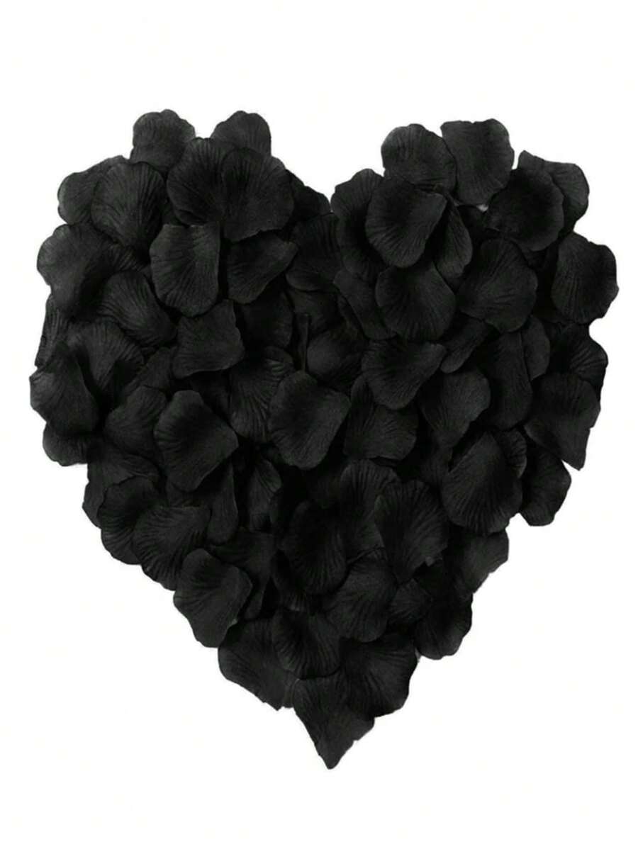 2000/1000/500/100pcs Simulated Rose Petals, Non-Woven Fabric, Stacked Petals, Scattered Flowers, Confession Flower Pieces Best Gifts,Wedding Items