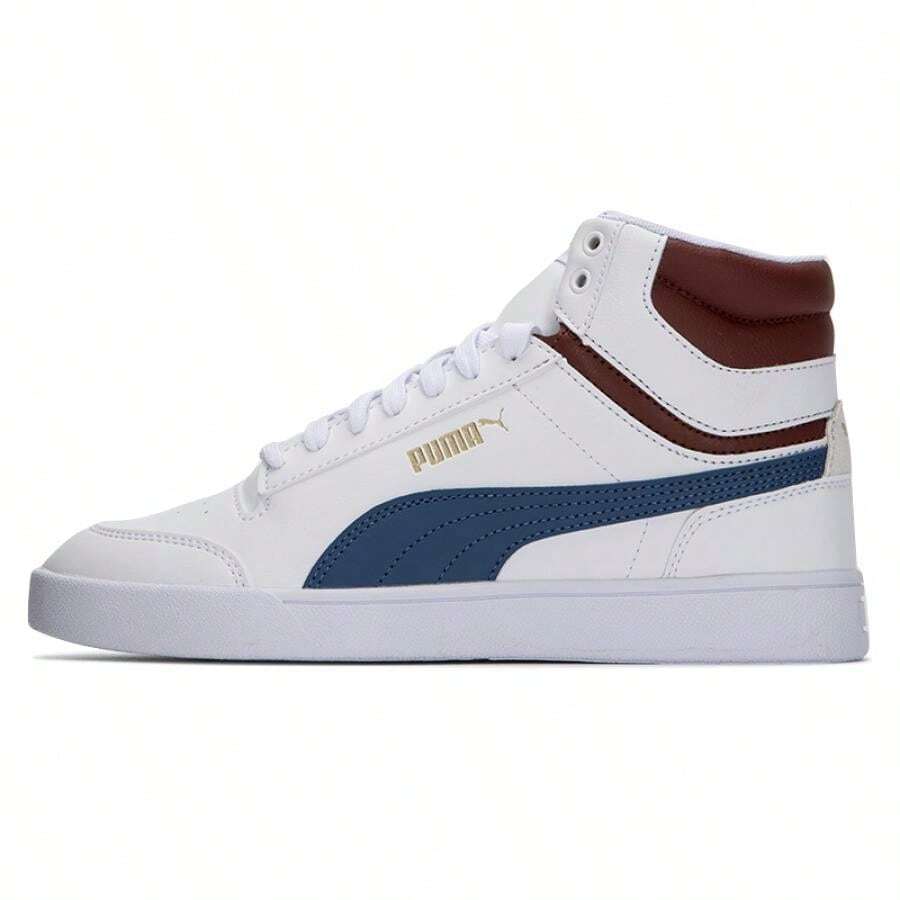 Puma Shuffle Mid Unisex Warm Casual Basketball Sports High-Top Sneakers Skateboard Shoes, Style Code: 380748-10