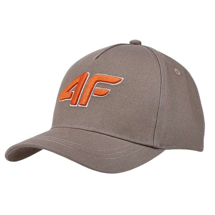 4F Boné de beisebol para meninos (marrom claro)