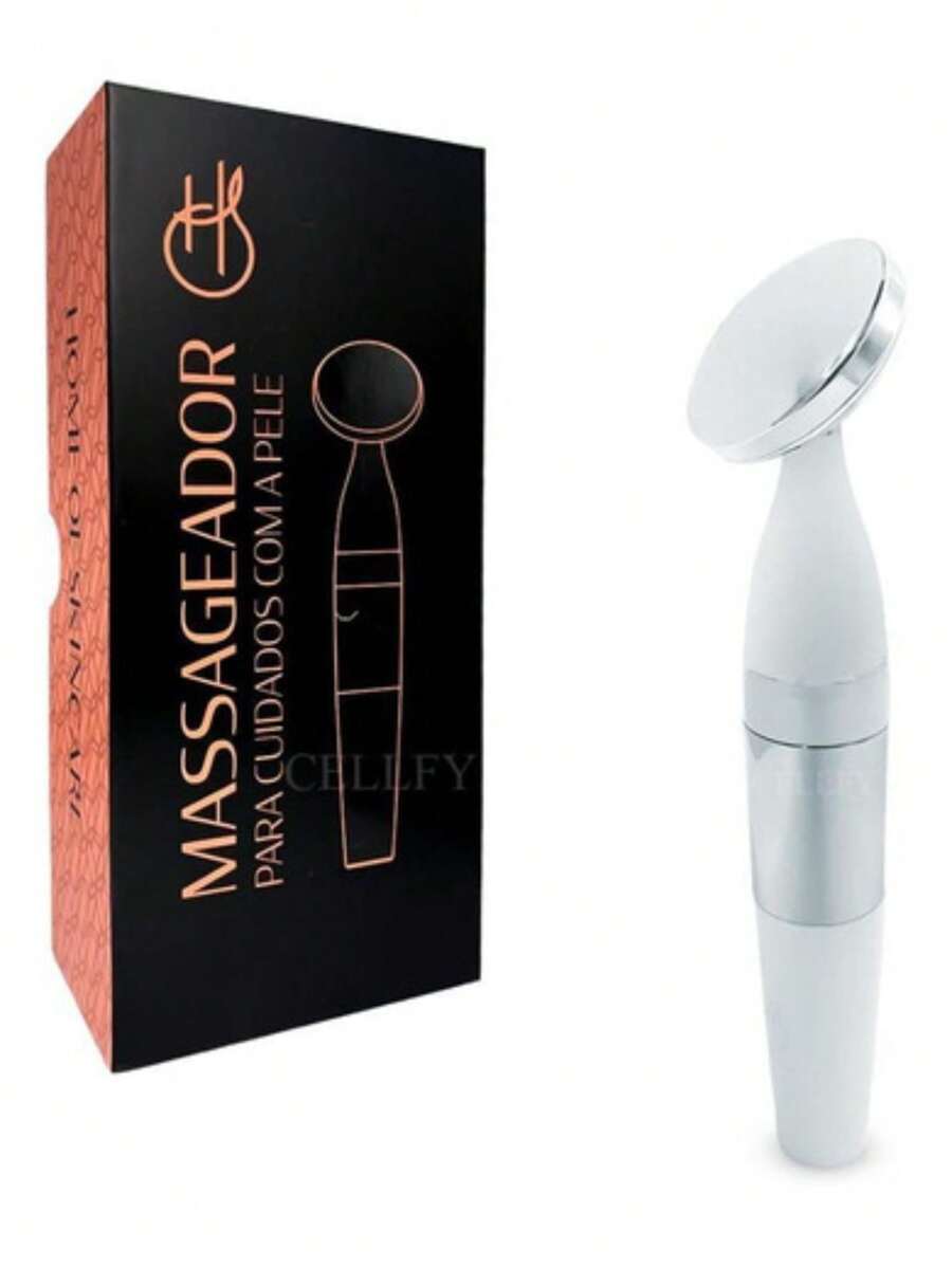 Massageador Facial Cuidados Com A Pele Anti Rugas Vibratório S1014