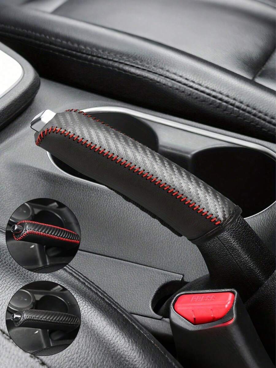 1 pieza Funda de freno de mano, accesorio interior del auto para el freno de mano