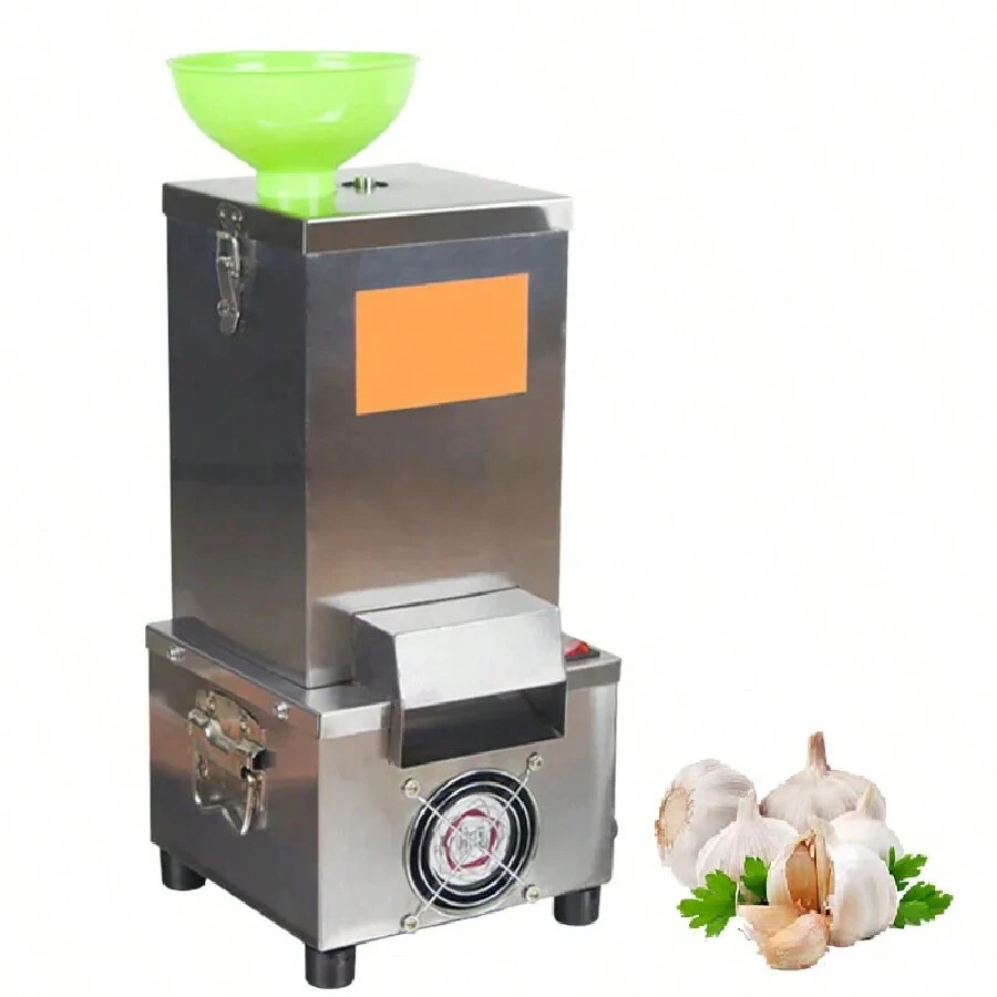 BEIJAMEI BEIJAMEI Home Restaurant Hotel Piccolo sbucciatore elettrico per aglio in acciaio inossidabile da 25 kg / h