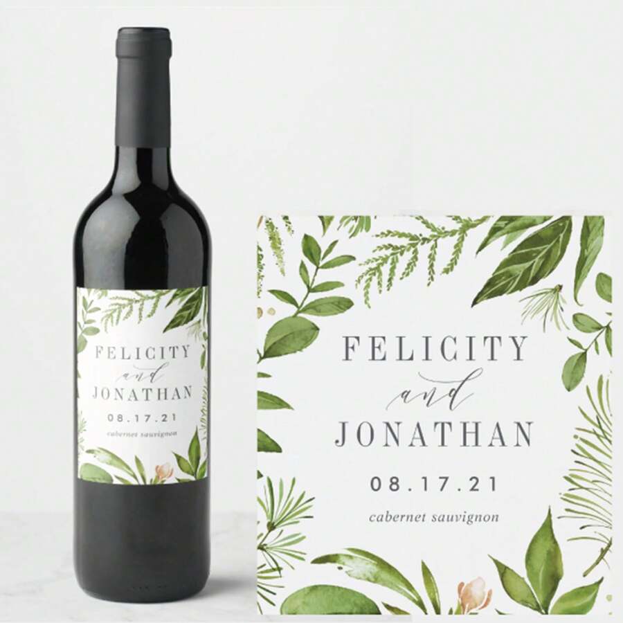 30pcs Custom Wine Bottle Labels,Custom Wine Bottle Labels Stickers Personalized,Custom Wine Bottle Labels Anniversary