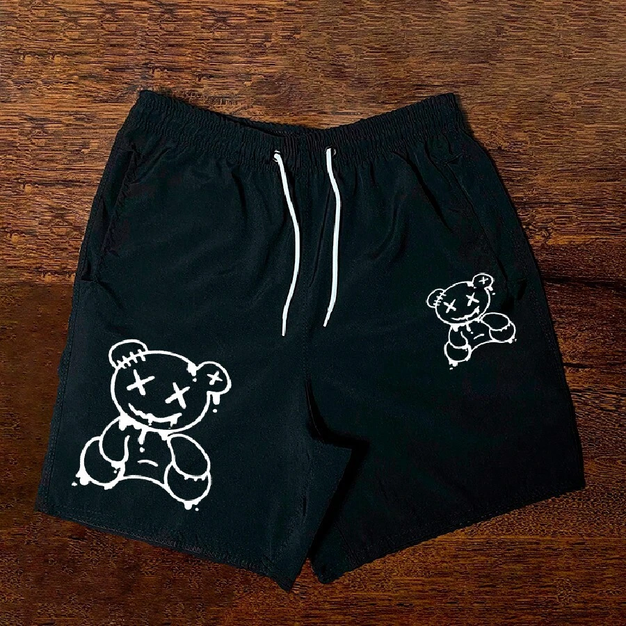Short Masculino Urso Urbans Money Company Skate Short Tac Tel em Elastano