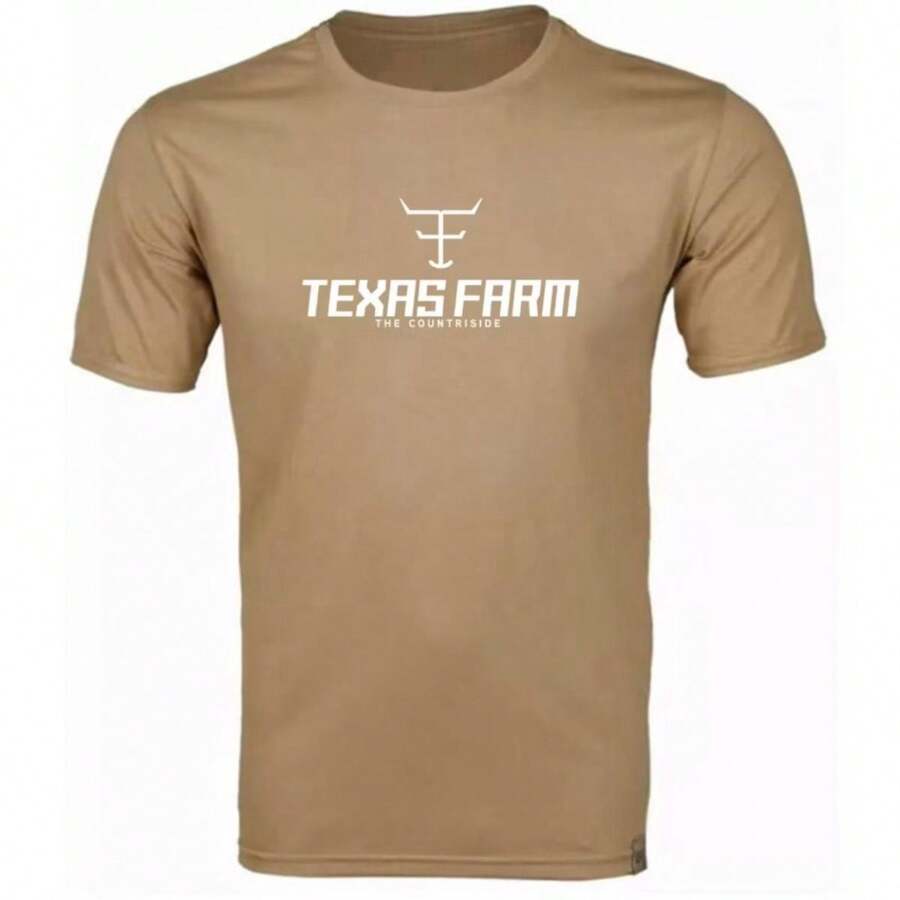 Camiseta Camisa Estampada Texas Country