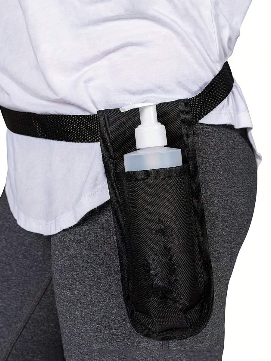 1Pc Therapist Waist Bag, Essential Oil Bottle Holster, Massage Lotion Belt Pouch Holder