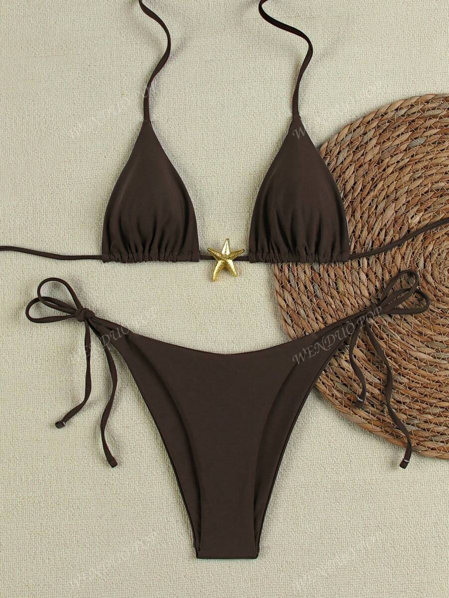 Sexy Starfish Print Women Bikini Summer