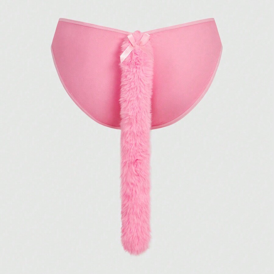 Sexy Lingerie Cute Lingerie With Cat Paws And Plush Open Crotch Tail Underwear Shein Usa