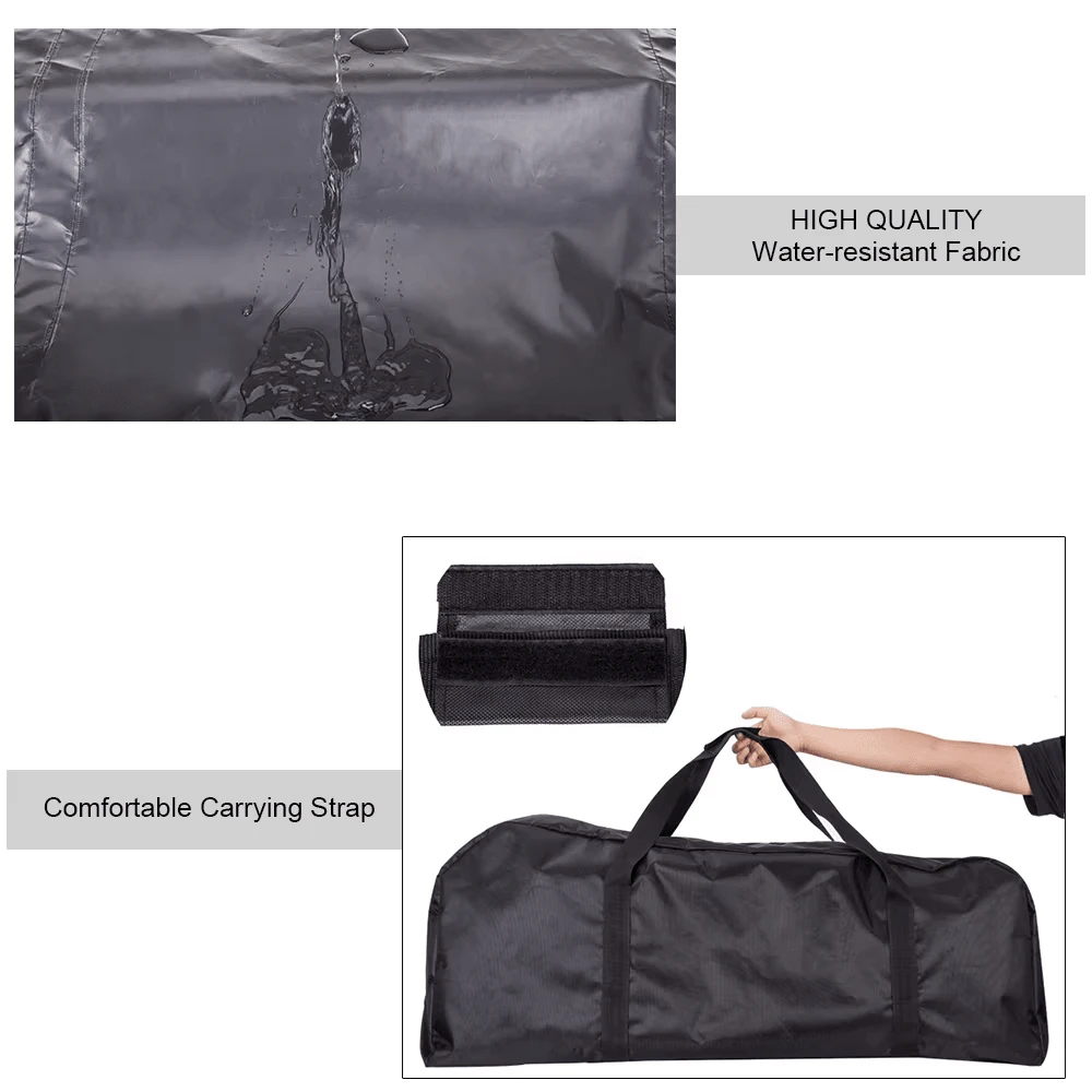 1pc Foldable Nylon Waterproof Storage Bag For Electric Scooter, Portable Carrying Bag For M365 Scooter Accessories