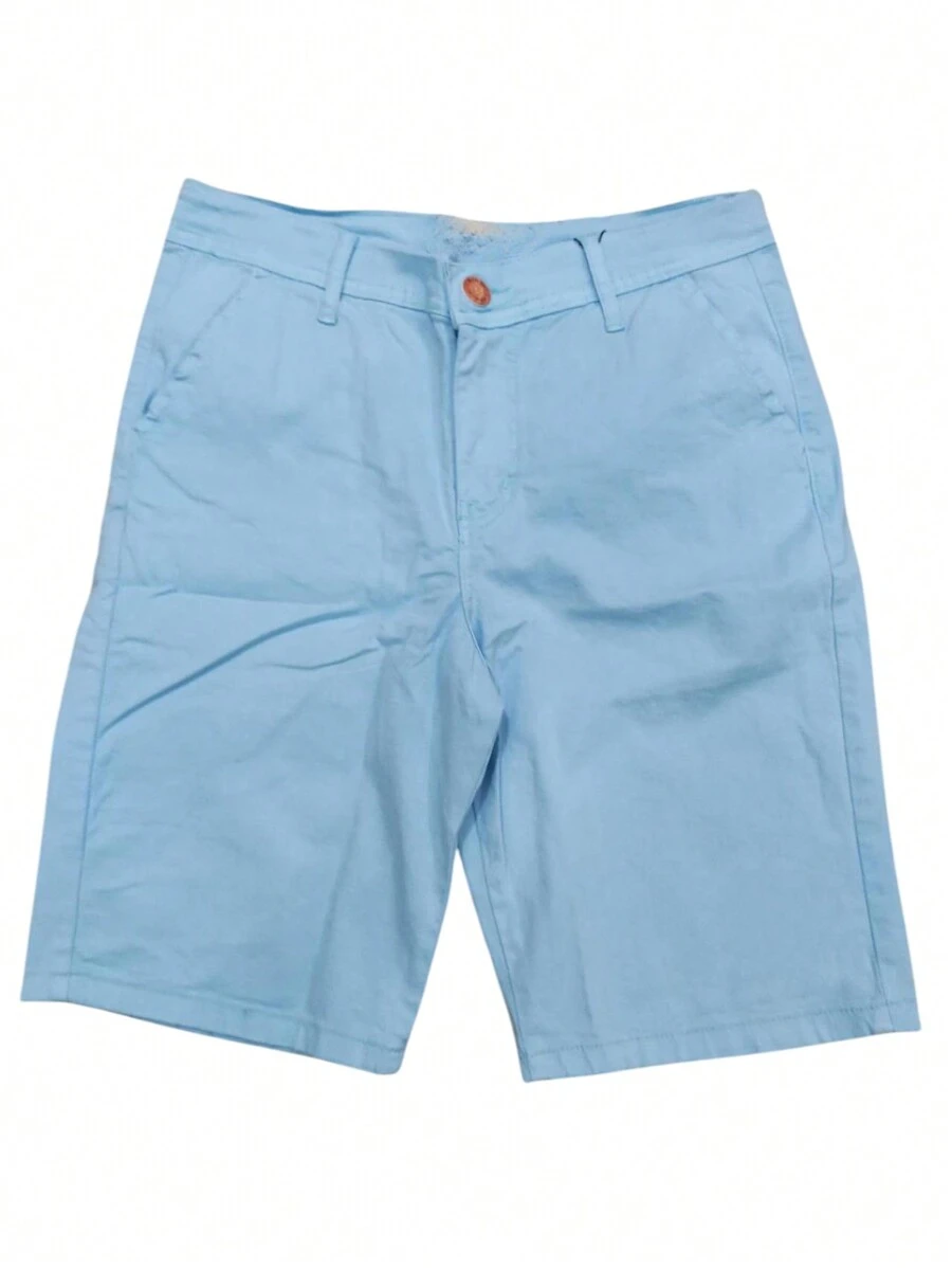 shorts elásticos de verão masculino