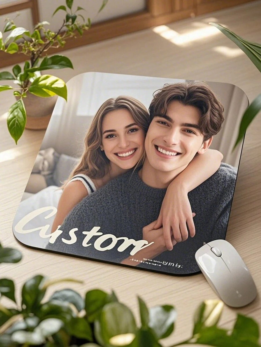 Custom Your Own Mouse Pad With Image Design, Suitable For Anime, Games And Portable Office Desk Pad. Fit For Office, Advertising, Computer Work, Gaming, Christmas And Thanksgiving Gifts. Back To School