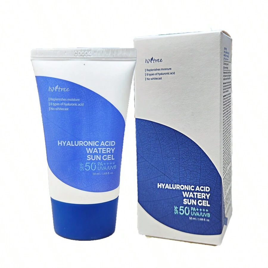 Aqueous Sunscreen Gel, Facial Moisturizing Oily Cortex Moisturising Sunscreen, Isolation Emulsion Moisturizing And Hydrating Physical Isolation For Men And Women 50ml