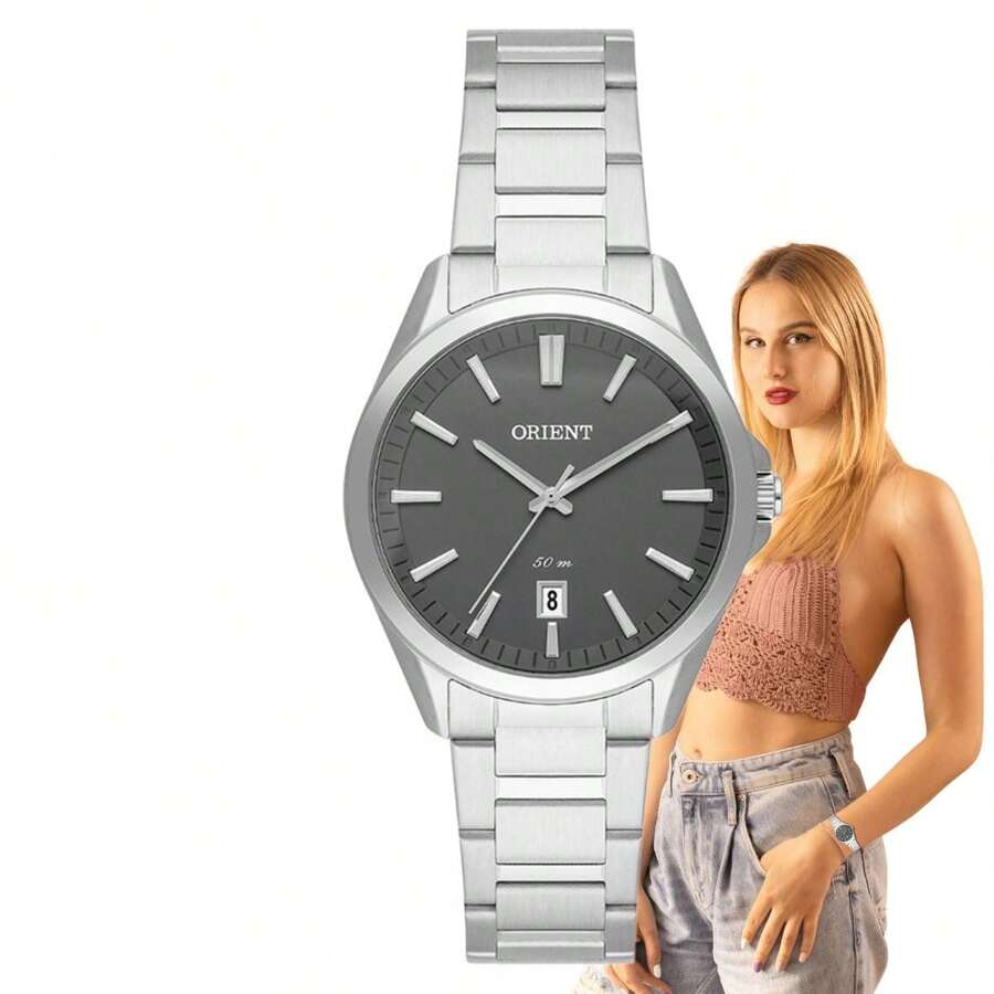Relógio Orient Feminino Analógico Prata FBSS1165 G1SX