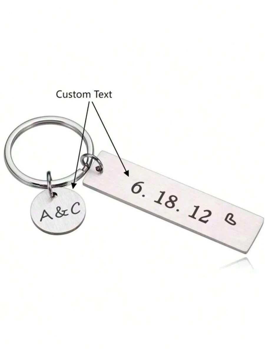 Gepersonaliseerde sleutelhanger, speciaal ontworpen voor vriendjes en vriendinnetjes, cadeaus voor echtgenoten en echtgenotes, gepaarde stellen, vriendjes en koppels cadeaus, modieus, retro, contract, kawaii, modieus, herfstmode, homo, oud geld, punk maatwerk, gepersonaliseerd