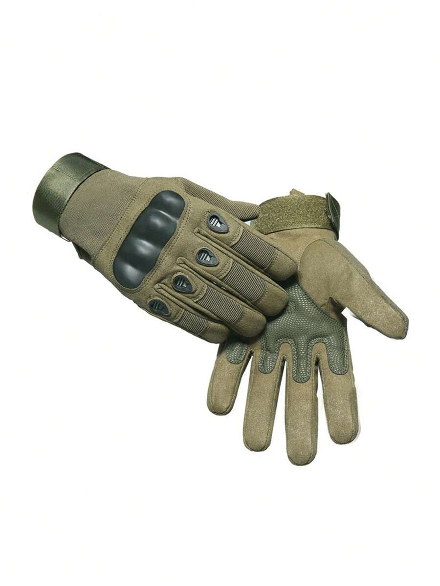 Gloves For Men, Touchscreen Motorcycle Gloves With Hard Shell & Palm Padding For Sports Motorcycle Cycling Airsoft Paintball Hunting Hiking Camping Climbing,Average Size,Winter Hand Warmers