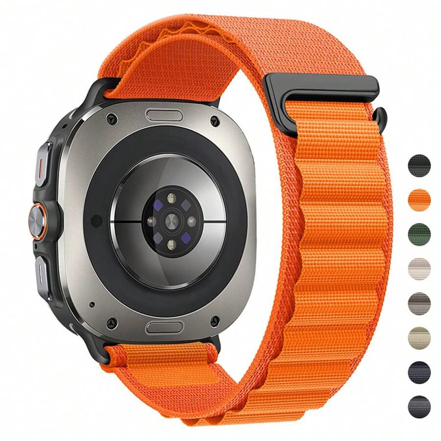 Loop Nylon Strap Compatible With Samsung Galaxy Watch 7 Ultra 47mm Band Sport Bracelet Watchband Compatible With Samsung Galaxy 7 Ultra Bracelet