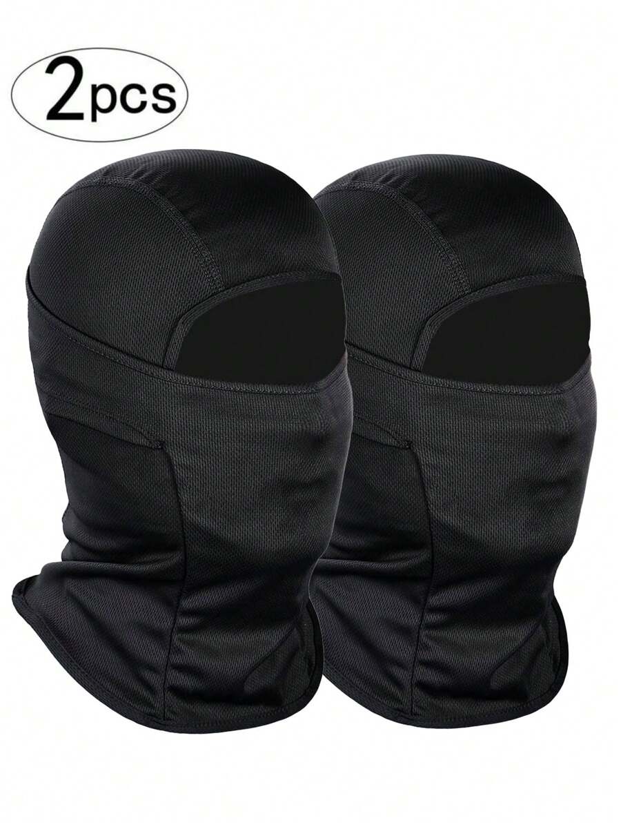 2 Stücke Sturmhaube Skimaske warm windundurchlässig atmungsaktiv für Herren und Damen Gesichtsmaske geeignet für Outdoor-Skiaktivitäten