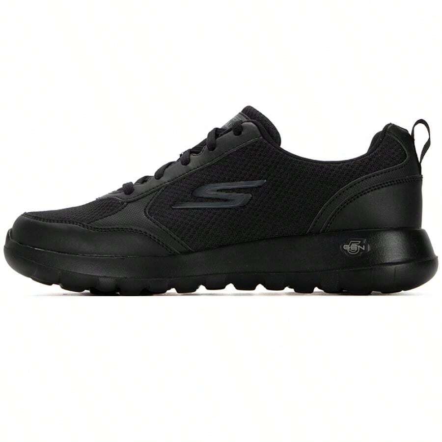 Skechers Go Walk Max Anti-Slip Sporty Shoes, Lightweight Casual Shoes With Soft Sole & Mesh Material, 216166-BBK
