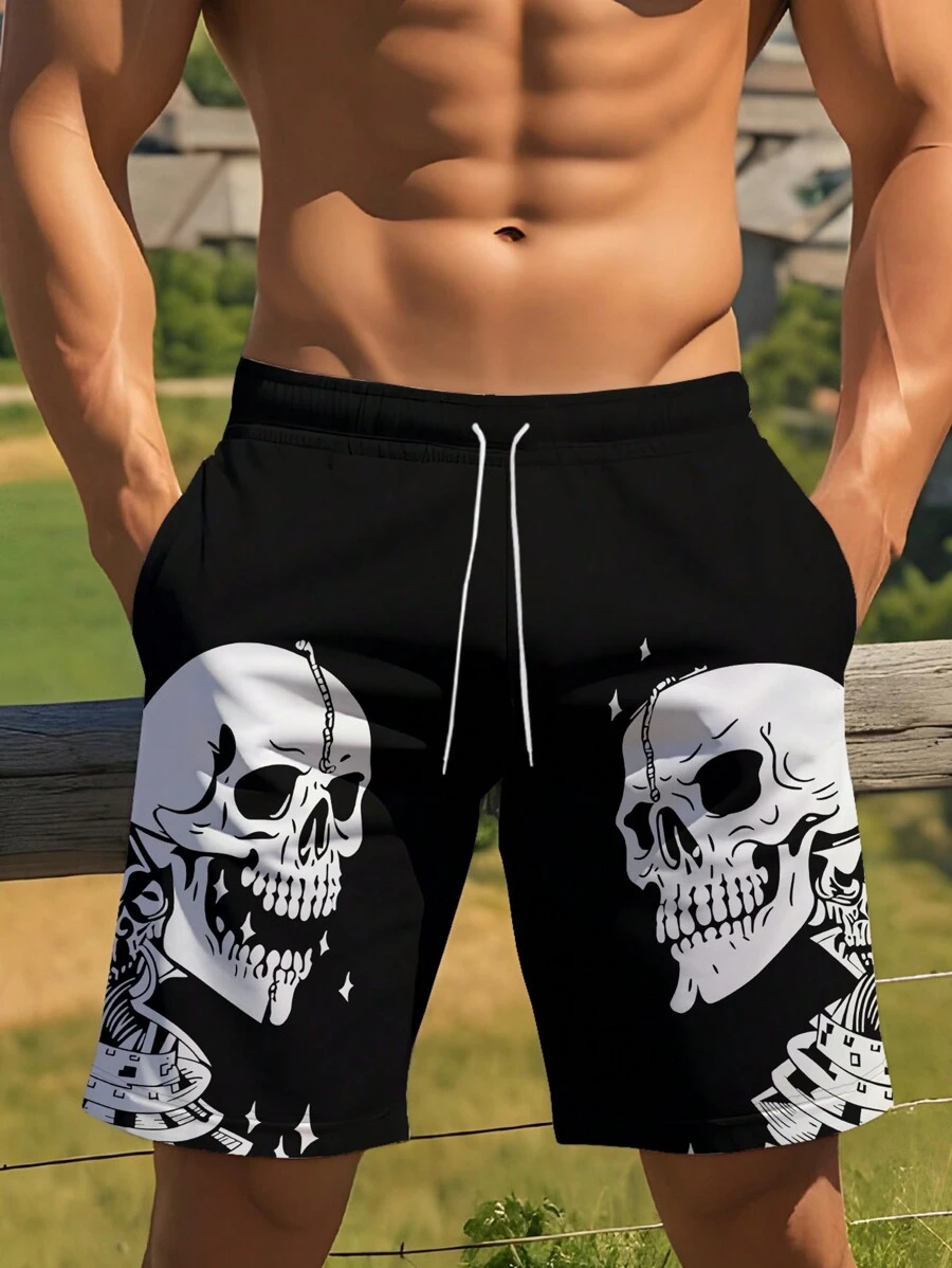 Vară, bărbați cu o formă lejeră, potriviți pentru sporturi în aer liber, pantaloni scurți confortabili și diversi, modele la modă, sporturi versatile și la modă