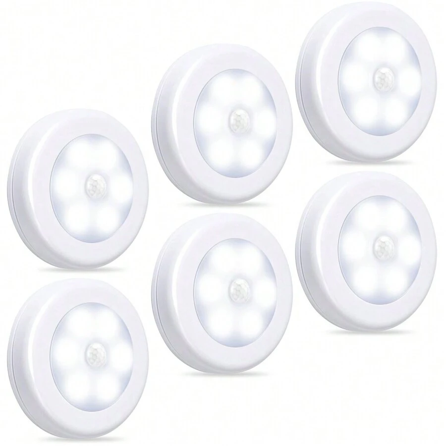 Motion Sensor Night Light, Battery Powered Motion Sensor Light Indoor, LED Under Cabinet Lighting, Under Cabinet Lights, Closet Lights Motion Sensored, Stair Lights Indoor, Stick On Lights, LED Puck Lights, Wall Lights, Under Counter Lights For Kitchen, Bedroom, Bathroom