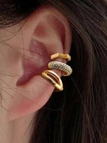 Gold With Diamonds 3 Pieces