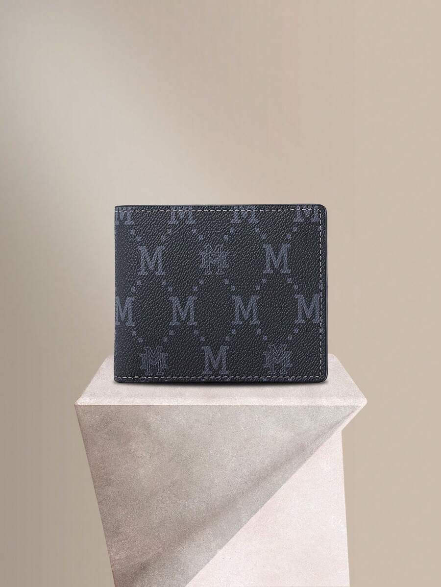 FION Monedero para presbicia, nuevo estilo corto para hombre, cartera todo en uno de negocios simple, tarjetero NCATJNL001