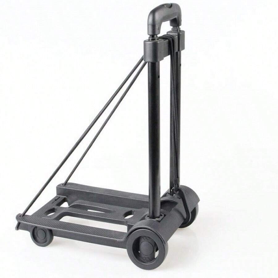 Carro de equipaje plegable, carrito ligero con ruedas, carrito de compras con ruedas, carrito de la compra, carrito de carga