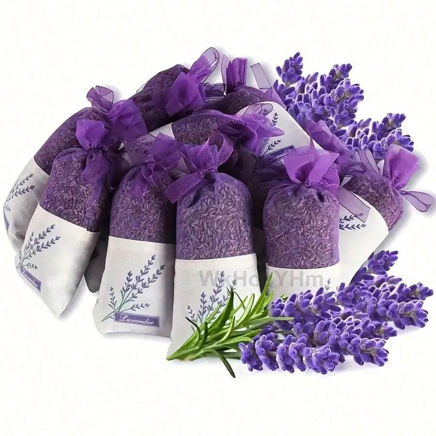 1/5 pezzi Sacchetto profumato alla lavanda, sacchetto profumato da regalo, sacchetto lavorato a maglia, cassetto dell'auto e armadio con profumo di lavanda francese, sacchetto profumato per la casa