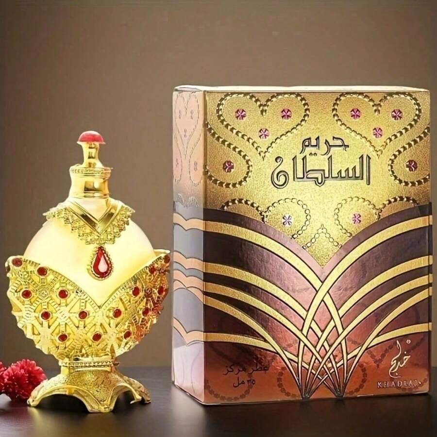 Seductive Arabian Nights Perfume Oil - Long-Lasting, Concentrated Fragrance For Women, Arabic Scent, All-Day Freshness, Perfect For Romantic Occasions