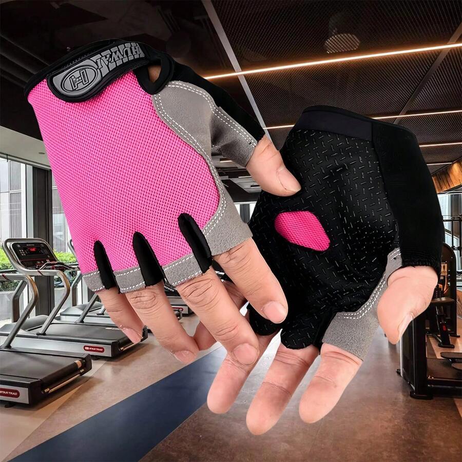 1 Pair Of Unisex Fitness Gloves, Gym, Sport, Gym, Home Exercise, Women's Gym Gloves, Boxing Gloves, Gym Gloves, Gym Gloves, Men's Gym Gloves