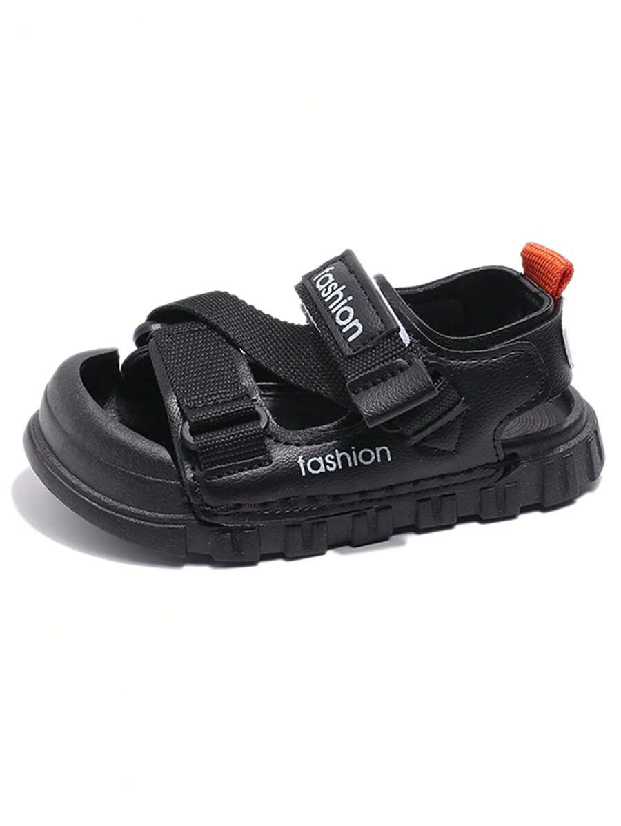1 paire de sandales minimalistes de course d'enfant pour le printemps/été, design simple, confortable et polyvalent avec attache , pour un usage décontracté en extérieur