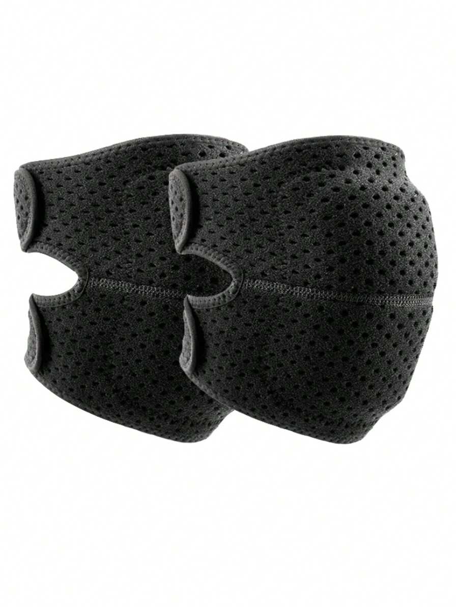 1 par de rodilleras para ballet/danza para mujeres, protección de rodilla de esponja gruesa para yoga, baile, ejercicios en el piso, accesorios de gimnasio, soporte para la rodilla